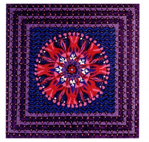 John McCracken - Ophirin - 1972 - olio su tela - cm 76,1x76,1 - courtesy Elkon Gallery, Inc., New York JOHN MCCRACKEN Ophirin 1972 Mandala Un minimalista d’altri spazi