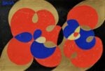 Giacomo Balla Balfiori circa 1915, collage di carte colorate. Courtesy Matteo Maria Mapelli Arte Contemp., Monza